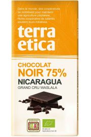 Terra Etica Czekolada gorzka 75% Nikaragua fair trade 100 g Bio