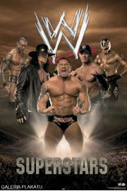 WWE Wrestling Superstars five - plakat