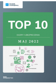 eBook TOP 10 Kadry i ubezpieczenia - maj 2022 pdf