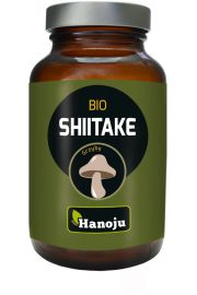 Hanoju Grzyby shiitake ekstrakt (twardnik japoski) w kapsukach 300 mg (90 szt.) Bio