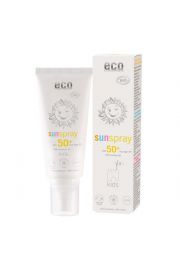 Eco Cosmetics Spray na soce SPF 50+ Kids - dla dzieci , z granatem i oliw z oliwek, 100 ml