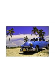 Kuba - limuzyna I - plakat premium 80x60 cm
