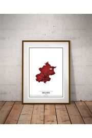 Crimson Cities - Beijing - plakat 40x60 cm