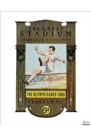 London 1908 Olympics - plakat premium 40x50 cm