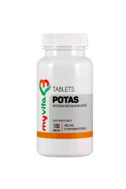 MyVita Potas (cytrynian) 450mg - suplement diety 100 tab.