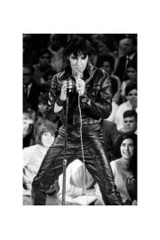 Elvis Presley 68 Comeback Special - plakat premium 40x50 cm