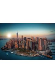 Nowy Jork Wiea Wolnoci Manhattan - plakat 91,5x61 cm
