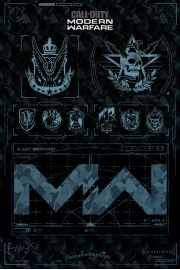 Call of Duty Modern Warfare Frakcje - plakat 61x91,5 cm