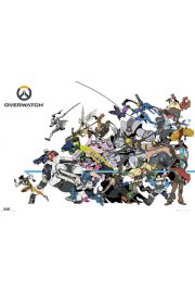 Overwatch Battle - plakat 91,5x61 cm