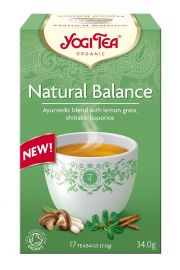 Yogi Tea Herbatka naturalna rwnowaga z Shitake (Natural Balance) 17 x 2 g Bio