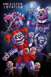 Five Nights At Freddys Sister Location - plakat 61x91,5 cm