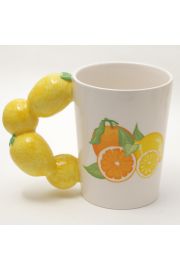 Kubek ceramiczny - Cytryny