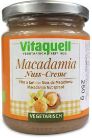 Vitaquell Krem z orzechw macadamia 250 g Bio