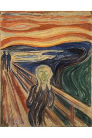 Krzyk Edvard Munch - plakat 30x40 cm