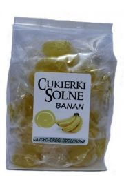 Solana Cukierki solne o smaku bananowym z sol himalajsk Suplement diety 100 g