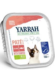 Yarrah Pasztet z ososia z algami dla kota 100 g Bio