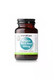 Viridian Organic black seed ekologiczna czarnuszka 450 mg - suplement diety 30 kaps. Bio