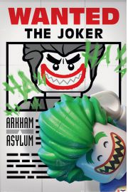 Lego Batman Wanted The Joker - plakat