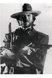 Clint Eastwood - Western - plakat 61x91,5 cm