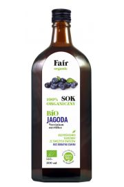 Fair Organic Sok 100% NFC Jagoda bezporednio toczony 500 ml Bio