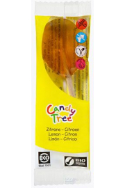 Candy Tree Lizak o smaku cytrynowym bezglutenowy 13 g Bio