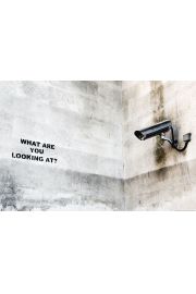 Banksy Kamera Uliczna - plakat 91,5x61 cm