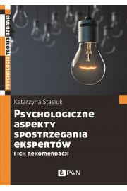 eBook Psychologiczne aspekty postrzegania ekspertw i ich rekomendacji mobi