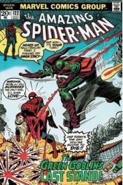 Marvel Retro Spiderman Kontra Green Goblin - plakat