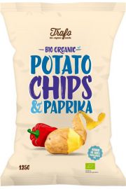 Trafo Chipsy ziemniaczane o smaku paprykowym 125 g Bio