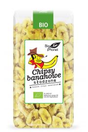 Bio Planet Chipsy bananowe sodzone 350 g Bio