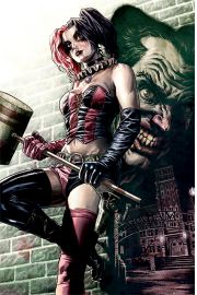 Batman Harley Quinn i Joker - plakat 61x91,5 cm