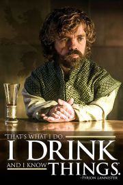 Gra o Tron Tyrion I Drink - plakat z serialu 61x91,5 cm