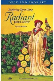 Exploring Tarot Using Radiant Rider Waite Tarot, Deck and Book Set