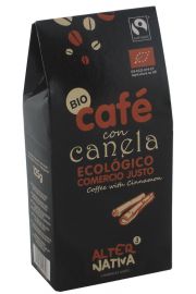 Alternativa Kawa mielona arabica/robusta z cynamonem 125 g bio