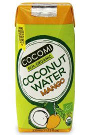 Cocomi Woda kokosowa o smaku mango 330 ml Bio