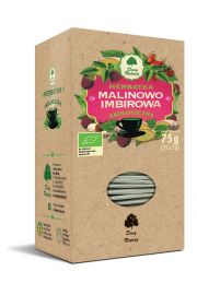 Dary Natury Herbatka Malinowo-imbirowa 25 x 3 g Bio
