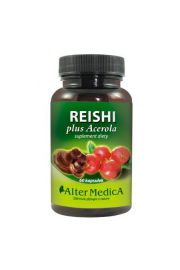 Reishi + Acerola 60 kaps, suplement diety