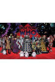 Doctor Who Kompilacja - plakat 91,5x61 cm
