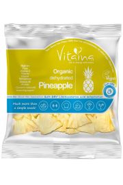 Vitaina Ananas suszony raw bezglutenowy 28 g bio