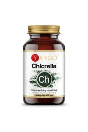Yango Chlorella - z rozerwanymi cianami komrkowymi Suplement diety 90 kaps.