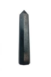 Rdka z czarnego turmalinu, obelisk
