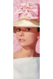 Audrey Hepburn Rowy Kapelusz - plakat 30,5x91,5 cm