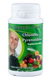 Bio Organic Foods Chlorella Vulgaris (opakowanie 100g)