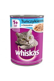 Whiskas Mokra karma dla kota z tuczykiem w galaretce puszka 400 g