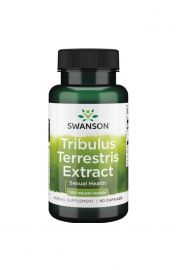 Swanson Tribulus Terrestris 500 mg - suplement diety 60 kaps.