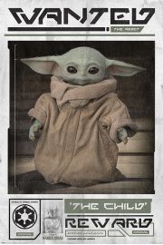 Star Wars The Mandalorian Yoda Wanted - plakat 61x91,5 cm