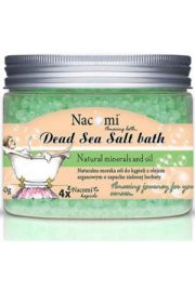 Nacomi Dead Sea Bath Salt sl do kpieli z mineraami Morza Martwego Refreshing Green Tea 450 g
