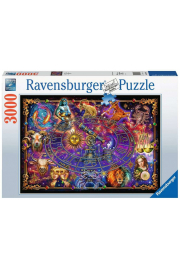 Puzzle 3000 el. Znaki zodiaku Ravensburger