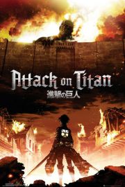 Atak Tytanw. Attack On Titan Key Art - plakat 61x91,5 cm