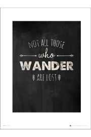 Adventure Wander Lost - plakat premium 40x50 cm